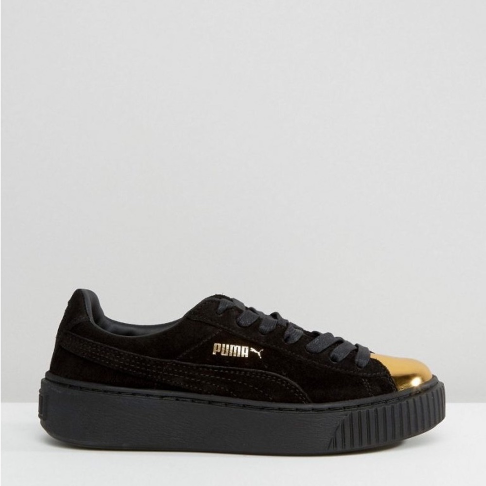 Puma Gold Toe Sneakers - Picture 5 of 9